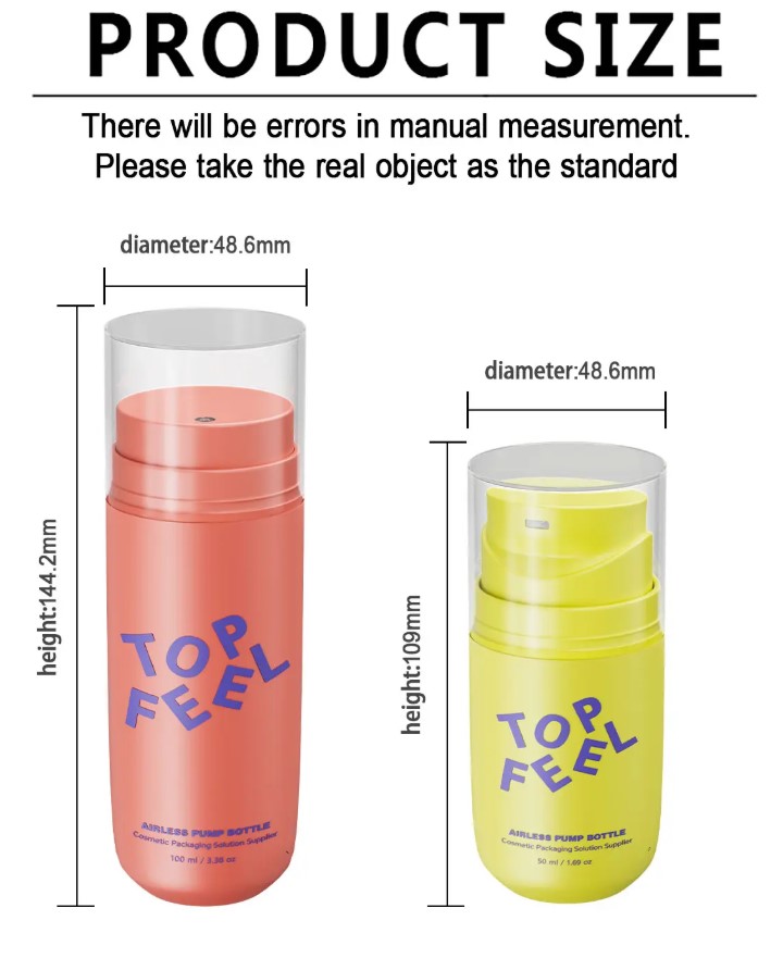 Airless bottle with pumps - Image 4