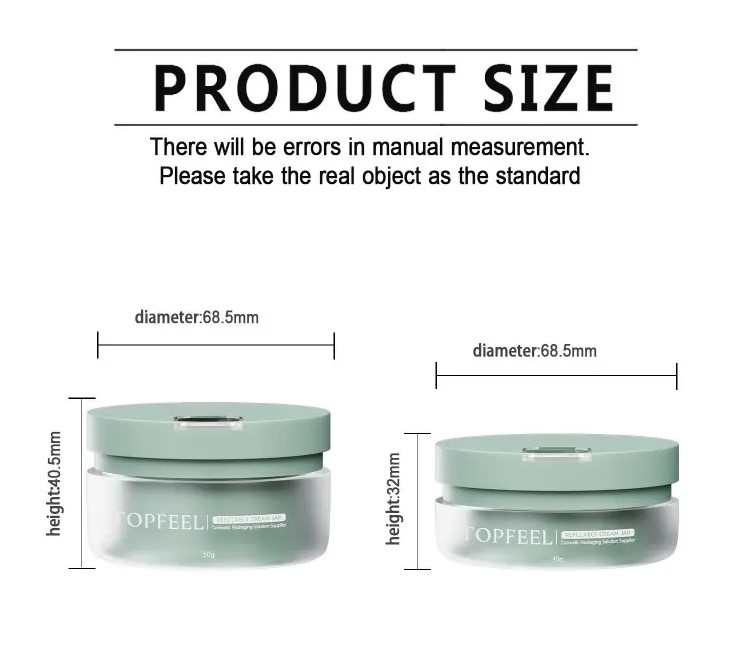 Plastic Cream Jar with Spatula Refillable Solution - Image 4