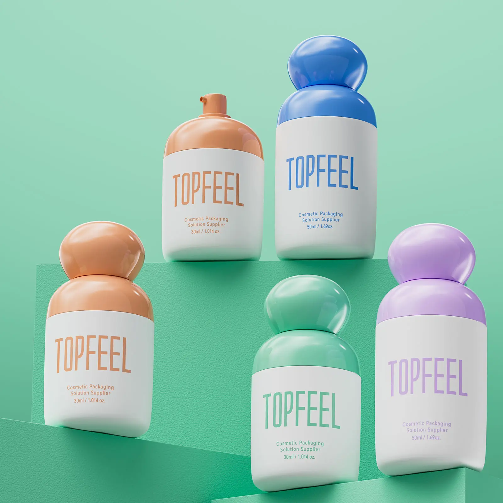 Cute Airless Dispenser Bottles - Image 2